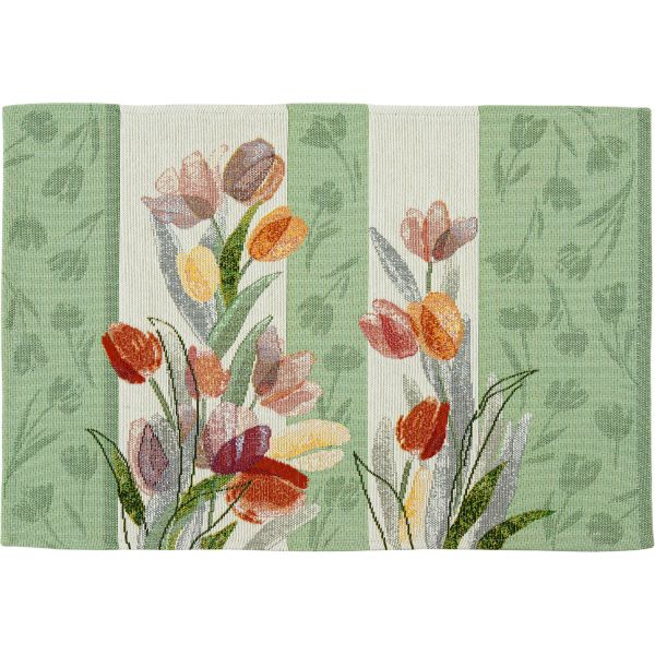 2 Tischsets Gobelin TULIP STRIPE