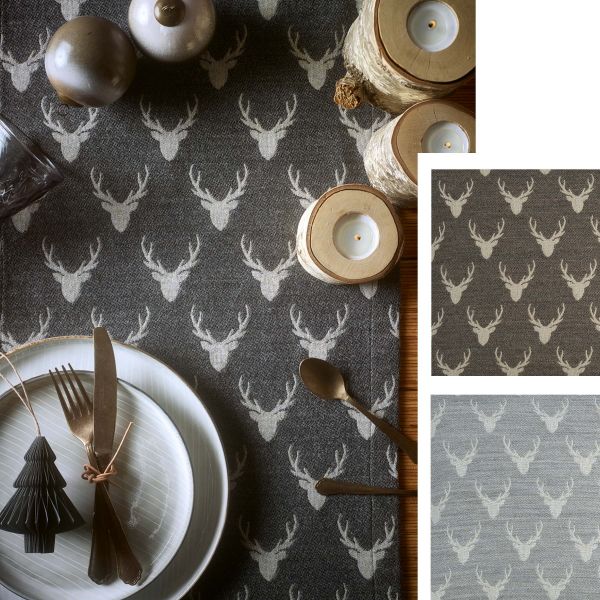 Tischläufer CORNA Farbe 43 taupe