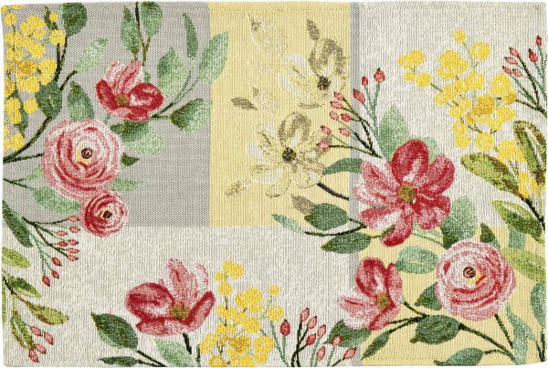 2 Tischset Gobelin SUMMER ROSE