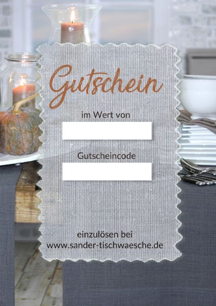 Gutschein Neutral