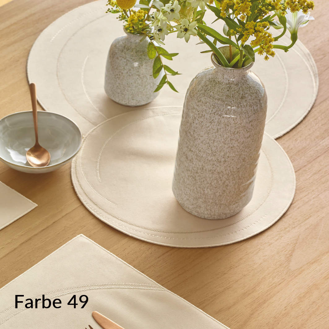 Deckchen oder Tischläufer MONTREUX von Sander table and home | Sander  Tischwäsche