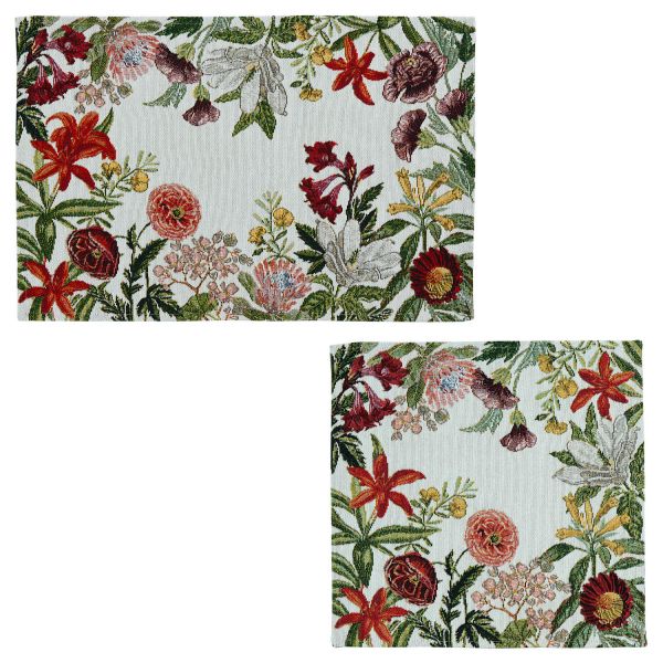 2 Tischsets Gobelin JANGALA