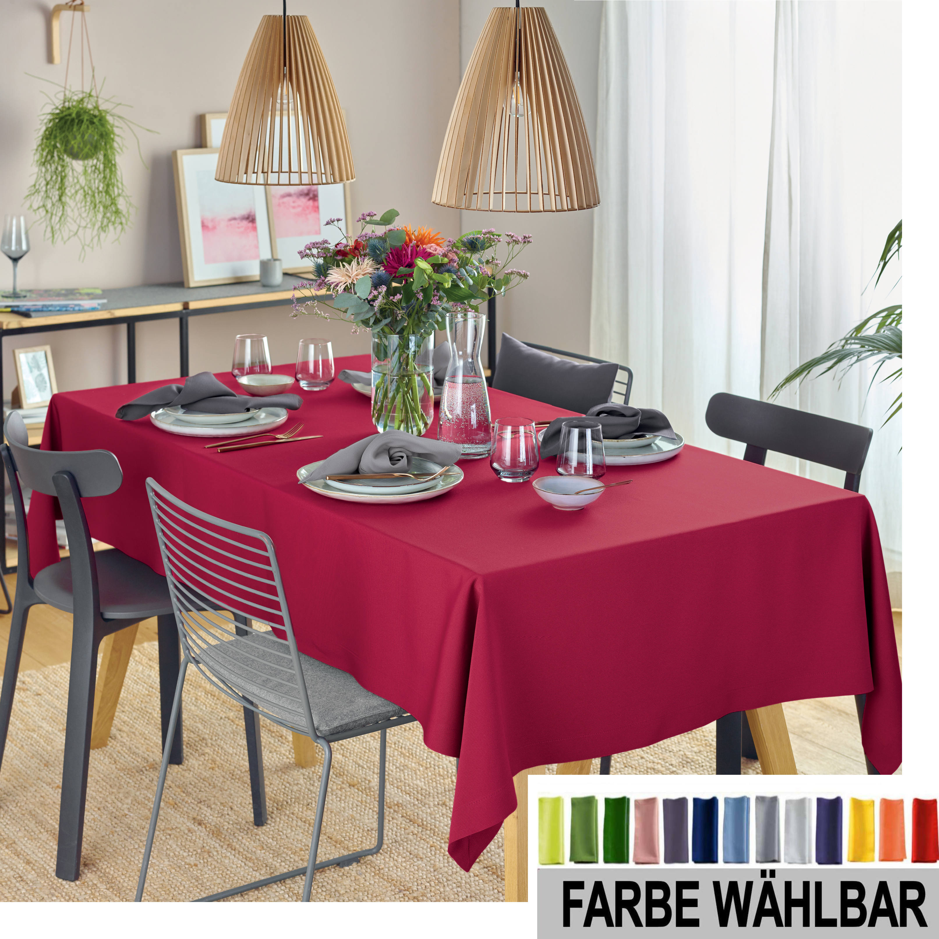 MILES Made Germany in - and table von Tischwäsche Sander Sander home Tischdecke |