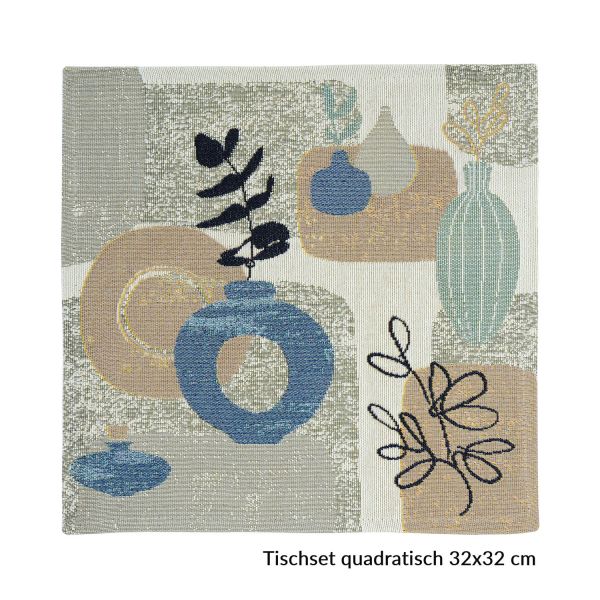 2 Tischsets Gobelin BOTANIST