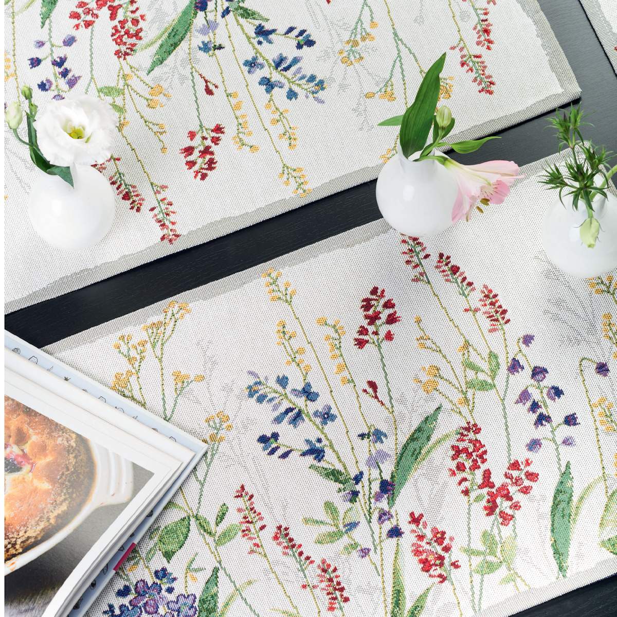 2 Sander Gobelin Tischsets FLOWER MEADOW | Tischsets | Tischideen | Sander  Tischwäsche