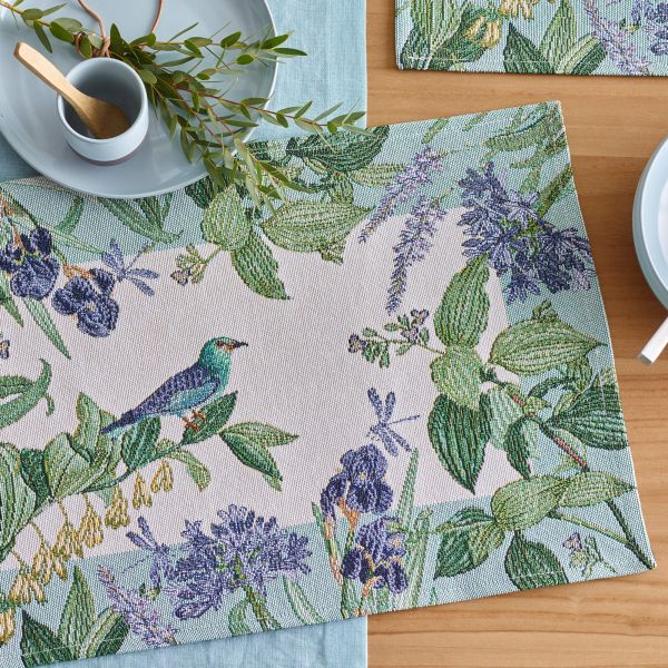 2 Tischsets Gobelin BLUE MOMENT